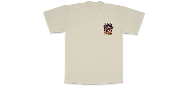 The KID Collection - DOUBLE SIDED TEE - Step to the stage - too late, thou blew it up