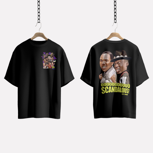 The House Party Collection - CHILL & GROOVE DOUBLE SIDED T-Shirt - Black or White