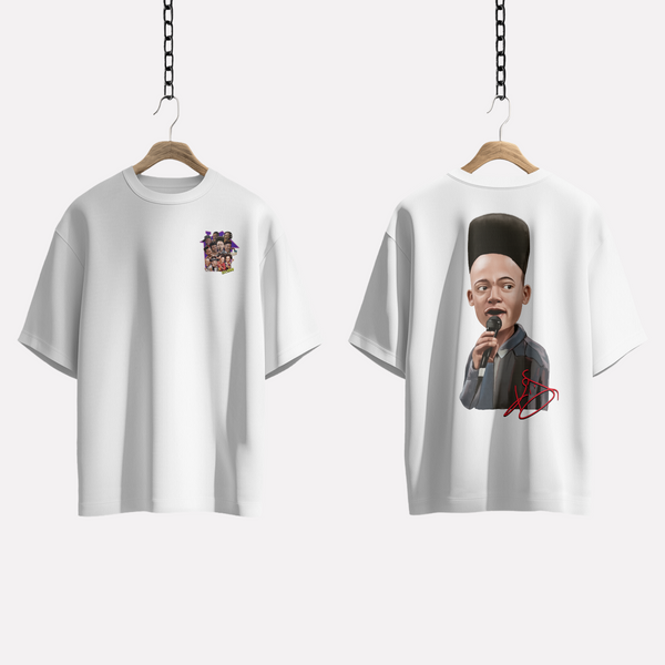 The KID Collection - DOUBLE SIDED TEE - Step to the stage - too late, thou blew it up