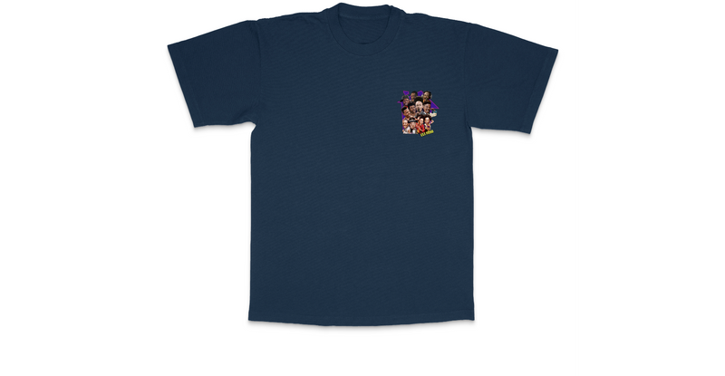 The KID Collection - DOUBLE SIDED TEE - Step to the stage - too late, thou blew it up