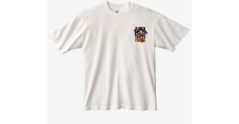 The KID Collection - DOUBLE SIDED TEE - Step to the stage - too late, thou blew it up