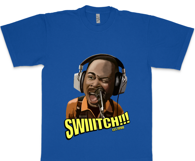 The House Party Collection - SWIITCH!! T-Shirt - Black or White - Single Sided