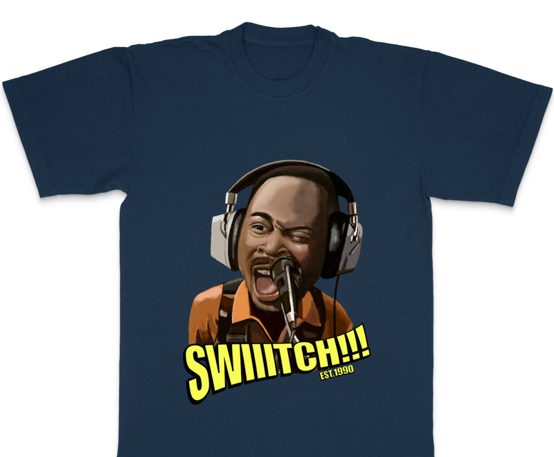 The House Party Collection - SWIITCH!! T-Shirt - Black or White - Single Sided