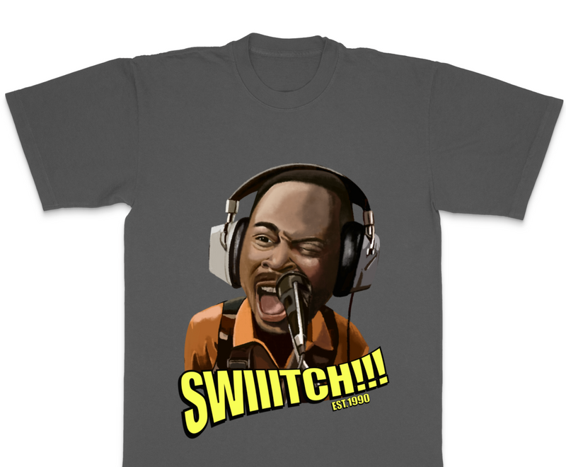 The House Party Collection - SWIITCH!! T-Shirt - Black or White - Single Sided