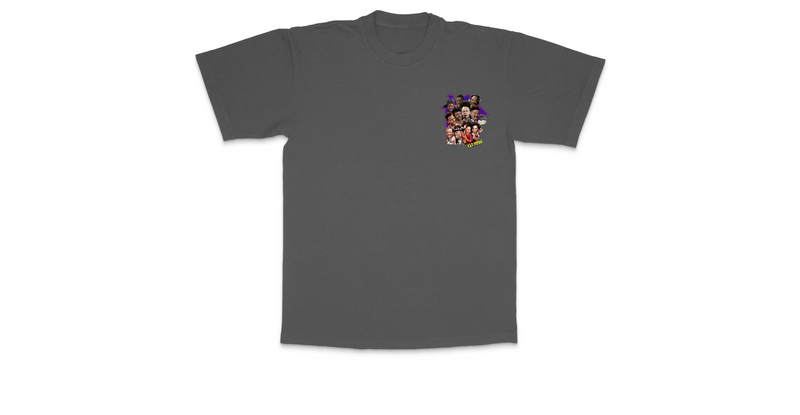 The KID Collection - DOUBLE SIDED TEE - Step to the stage - too late, thou blew it up